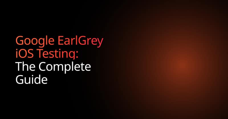 Google EarlGrey iOS Testing Guide 2026 | Boundev