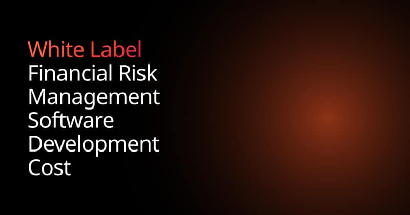 White Label Financial Risk Management Software Development Cost